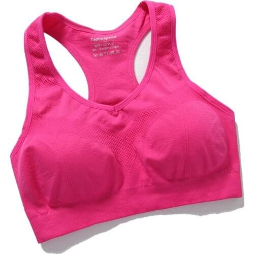 Honeycomb Sports bra for women Beauty Back Fitness gym workout underwear solid color Hive Shockproof wrapped chest tops