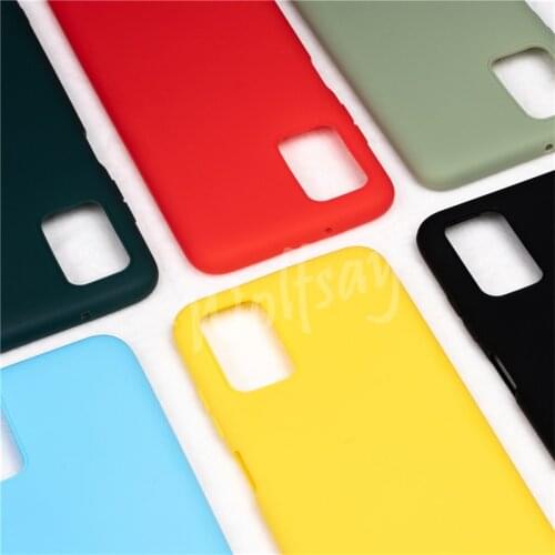 Candy TPU Case For Samsung Galaxy A03s Case Silicone Full Cover Back Case For Samsung A03s Cover For Samsung A03s SM-A037F 6.5"