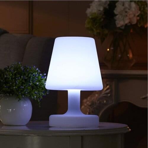 1 Pc Colorful Rechargeable Remote Control LED Night Light with Charger and Remote Control for Bedroom Dorm ZM92803