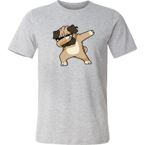 Men Tshirt 2020 Summer Short Sleeve T-shirts Cotton O-neck Tops Printed Animal Dog Mens T Shirts Hip Hop Top Tee Shirt Harajuku