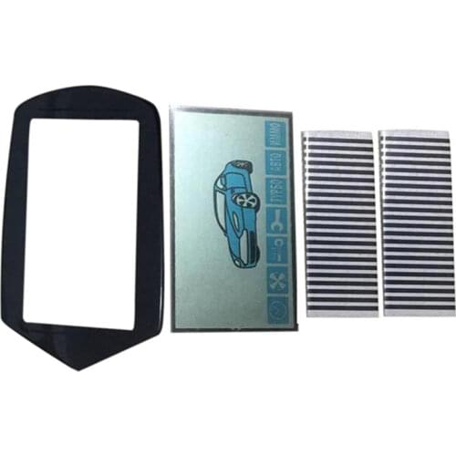 Russia A91 Lcd Display Flexible Cable For Key Chain Fob Starline A91 LCD Remote Control A91 Lcd Zebra Stripes Keychain