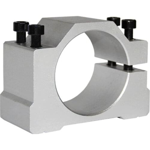 1PCS Spindle motor brackets 57mm clamp for 300w 400w 500w milling machine spindle clamp 57mm aluminum spindle