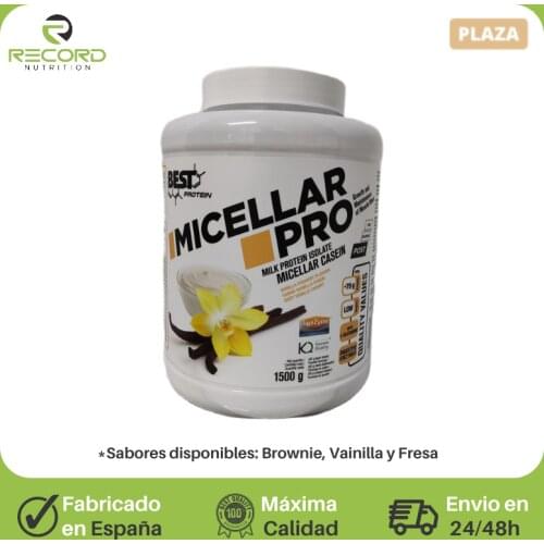 Micellar PRO 1500GR CHOCOLATE, strawberry, vanilla (micellar casein) slow assimilation