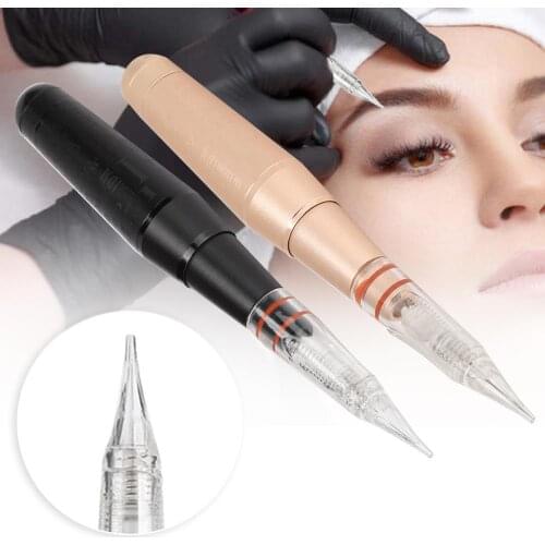 Tattoo Pen Machine 100-240V Electric Microblading Eyebrow Lip Tattoo Pen Semi-Permanent Machine US Plug Permanent Make Up