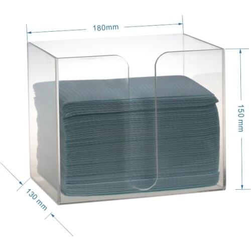 Dental Clinic Hospital Dispenser Holder Case For Disposable Bib Towel Tissue Paper