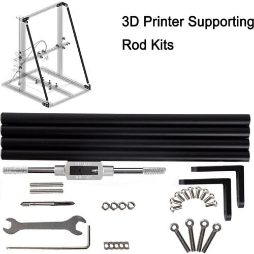 3D Printer Upgrade Parts Supporting Rod Set 300MM 500MM Pull Rod Kit frame for Creality 3D CR-10 CR-10S CR-10 S5 Printer Z Axis