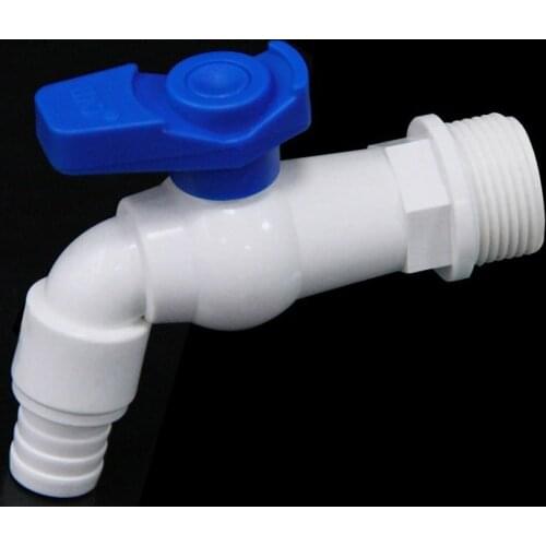 1pc Fish tank Bulkhead Pipe Joints ABS 1/2" 3/4" Valve aquarium water inlet outlet connector water tank drainage For Winemaking