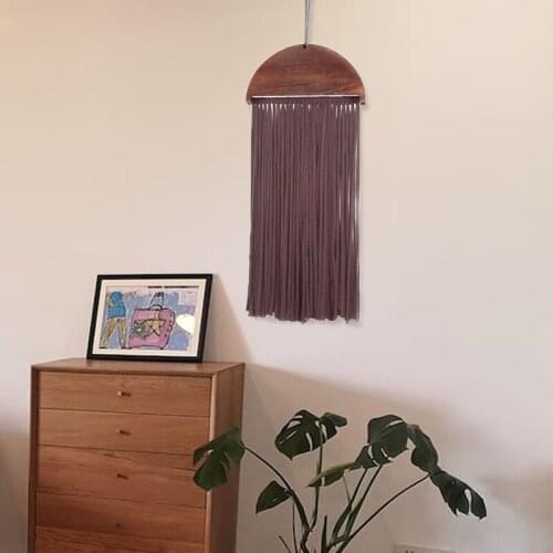 Hanging Room Ornament Handmade Strips Door Sign Decorations Craft Wall Home Decor Room Decoration