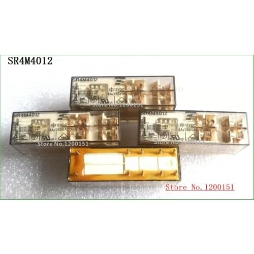 SR4M4012 12VDC relay DIP-10