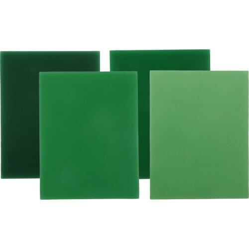 Wax Carving Slices 1mm 2mm 3mm 4mm Green Wax Design Carve Jewelry Model DIY