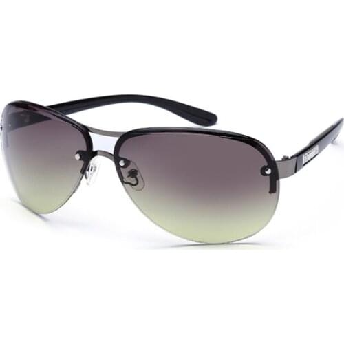 Laura Fairy 2015 Men Aircraft Sunglasses UV400 Gradient Sun Glasses Metal Frame Oculos De Sol Masculino