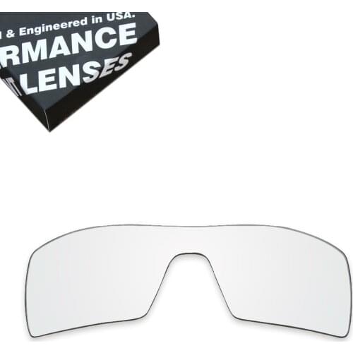 ToughAsNails Polarized Replacement Lenses for Oakley Oil Rig Sunglasses Clear (Lens Only)