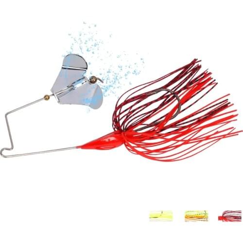 TSURINOYA Buzz Bait Topwater Metal Spoon Fishing Lure 12g 12cm SpinnerBait Artificial Spinner