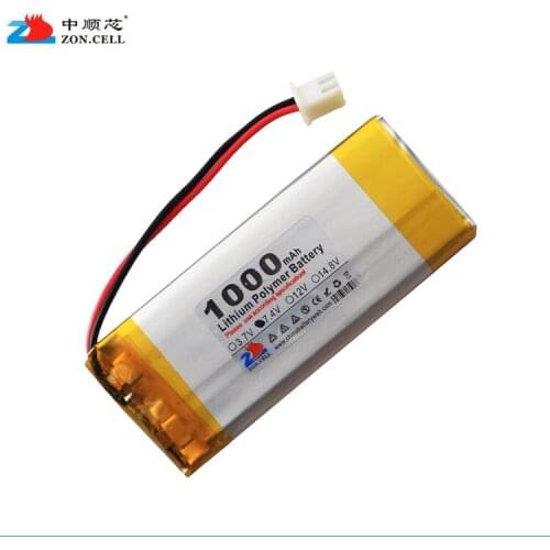 In 1000mAh 7.4V 402764 polymer lithium battery group monitoring DVD interphone toys 402765 Rechargeable Li-ion Cell