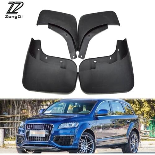 ZD Car Mudflaps Fit For Audi Q7 2007 2008 2009 2010 2011 2012 2013 2014 2015 Accessories Mud Flap Front Rear Mudguards Fenders
