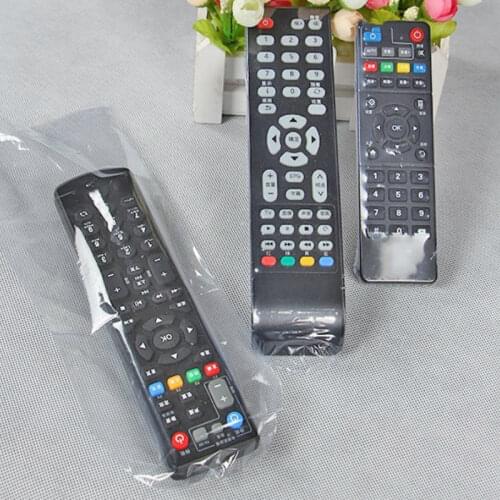 5pcs 27X11cm Transparent Remote Control Cover for TV Air Condition Dustproof Protective Bag Case for Xiaomi Samsung TV Remote