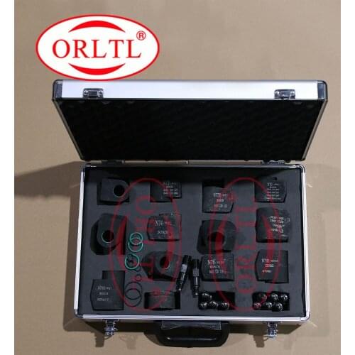 12pcs Fuel Injector Adapter Holder and diesel common rail injector holder for B-osch Denso Injector Diagnostic tools OR7002