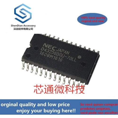 2-10pcs 100% orginal new best qualtiy D43256BGU-70LL SOP28 real photo