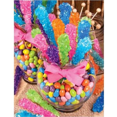 5D DIY Diamond Painting Color Candy Full Circular Diamond of Rhinestones Embroidery Cross Stitch Wall Sticker Home Decor