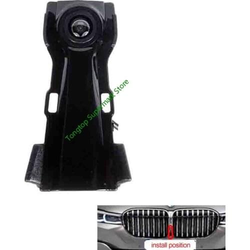 CCD HD Night Vision Front View Camera Forward Logo Camera For BMW 7Series 2019 Firm Installed In the network buckle