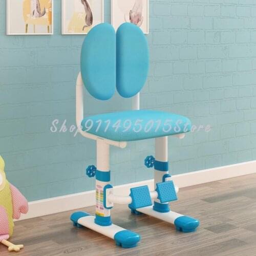 Childrens Study Chair Primary School Pupils Correct Sitting Posture Home Writing Chair Adjustable Lift Desk Chair Stool
