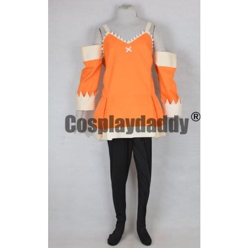 Fairy Tail Guild Master of Red Lizard Zera Teenage Ver. Dress Outfit Cosplay Costume F006