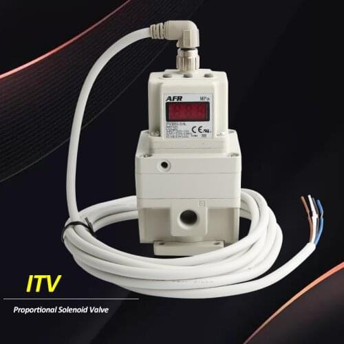 ITV1010 New Electronic Vacuum Regulator Pneumatic Regulator ITV1030 ITV1050 Proportional Regulator Proportional solenoid valve