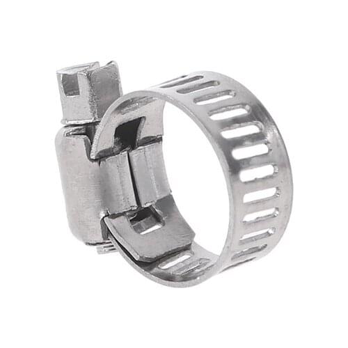 1/4" Brass Tire Inflator Lock on Air Chuck Mini Air Compressor Portable Tire Inflator Tire Chuck Hose End w/ Connector