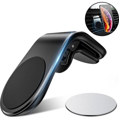 Magnetic Universal Car Phone Holder Air Vent Mount Stand In Car GPS Mobile Cell Phone Holder Blacket Phone Car Holder