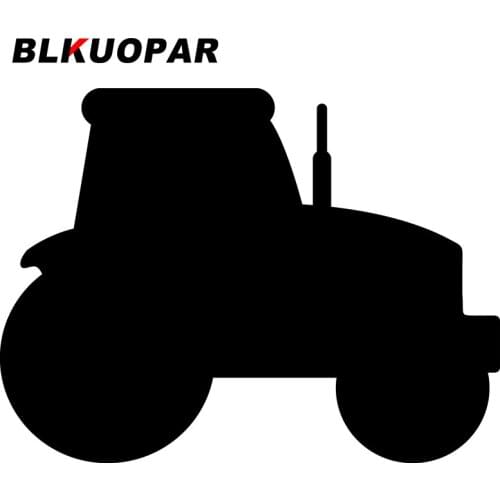 BLKUOPAR for Tractor Silhouette Decals RV Surfboard Vinyl Material Car Stickers Waterproof Suitcase Sunscreen Funny Decoration