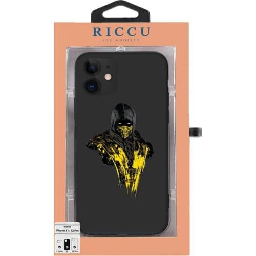 For IPhone 12 Mortal Kombat Neon Phone Case For IPhone 11 Pro 12 8 7 6 6S Plus X SE 2020 XR 11 12 Pro Mini XS MAX Silicone Case