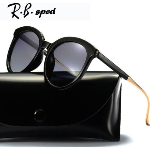 New Polarized Round Sunglasses Women Brand Designer Classic Fashion cat eye Sun Glasses uv400 driving goggles gafas de sol mujer