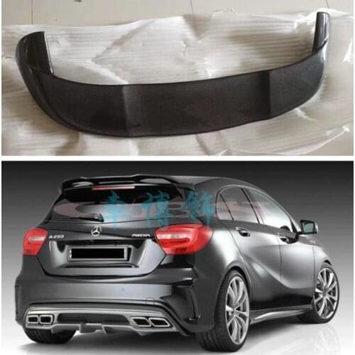 P Style CARBON FIBER REAR WING TRUNK LIP SPOILER FOR Mercedes-Benz A Class W176 A45 A180 A200 A250 2013 2014 2015 2016 2017 2018