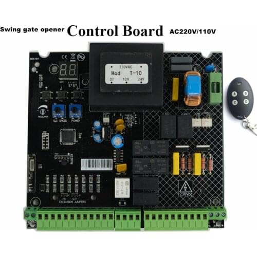 Swing Gate Control Board of Automatic Double arms swing gate opener PCB