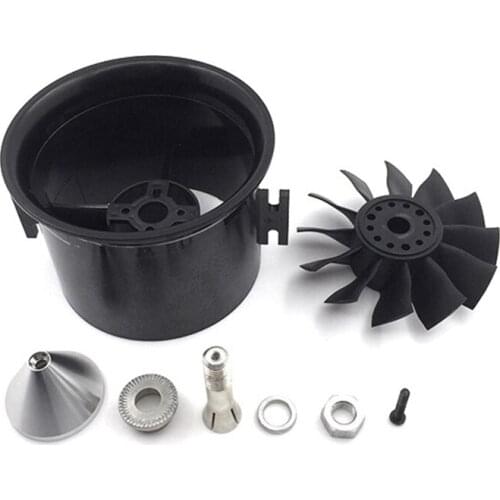 RC Drone Brushless Motor Fan 70mm 12 Ducted Fan 4S Drive EDF for RC Drone Brushless Motor Quadcopter Accessories