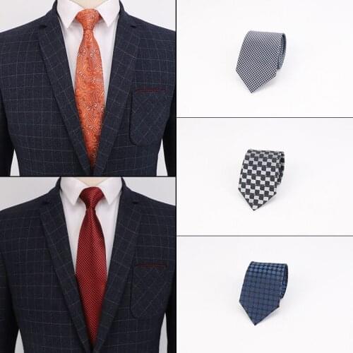 SHENNAIWEI 8cm men tie Gifts for men gravatas para homens