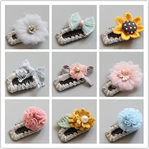 Pet Dog hair grooming Cat hair bows Puppy hair clips Pure hand safety clip baby hairpin baby hairpin accessory 20pcs/lot