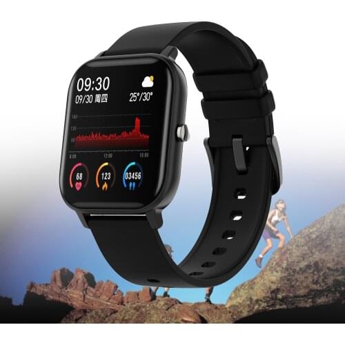 Smart Watch Men Women Heart Rate Monitor Bracelet Sleep Blood Pressure Fitness Tracker Clock Waterproof Color Sport Square Watch