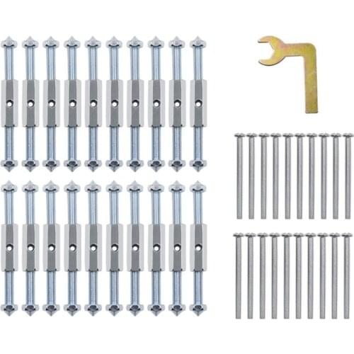 20 Pairs 86 Type Wall Switch Cassette Lower Case Damage Repair Tools Adjustable Length Bracket Rod Lever Insulation Metal