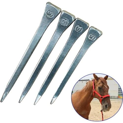 50Pcs Steel E2/E3/E4/E5/E6 High Quality Horseshoe Nails Horse Equestrian Sports Equipment Horse Training Supplies