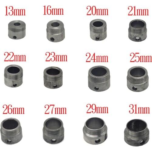 Freewheel Adapter internal diameter13/16/20/21/22/23/24/25/26/27/39/31mm for Tricycle No Teeth Flywheel Connector 34mm Thread