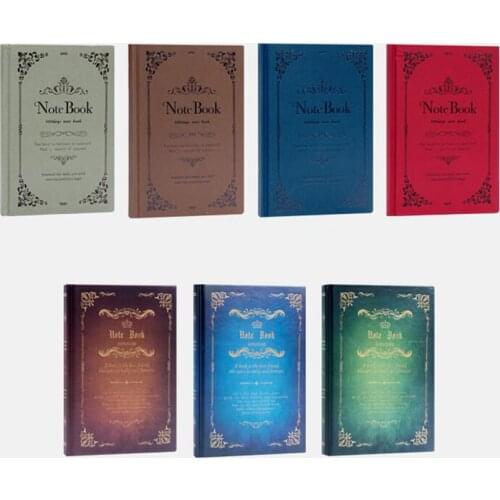 A5 Notebook Stationery Diary Planner Notebook Line Page, 240pages, Hot Stamping Hard Cover, 80gsm Dowling Paper Student Gift