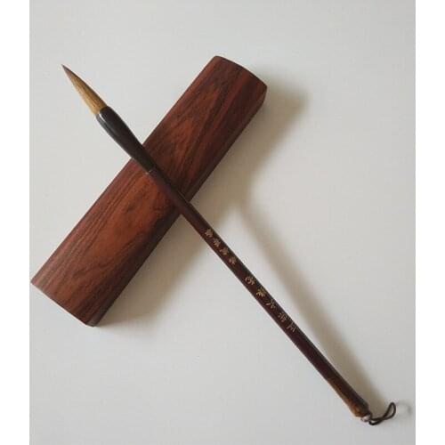 Zhengzong big wolf hair brush fine wolf hair brush a calligraphy training class student adult practice pen