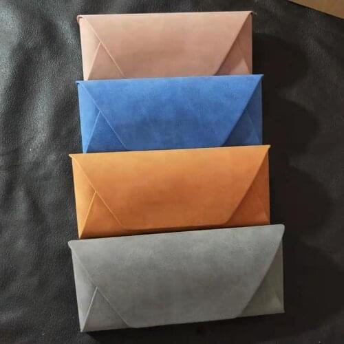 New Fashion PU Leather Cover Sunglasses Case for Women Men Glasses Portable Soft Glasses Pouch Bag Accessories Glasses Box 6.5cm