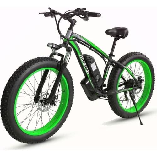 48V 1000W motor 16AH lithium battery electric bicycle 26 inch 4.0 fat tire electric bicycle
