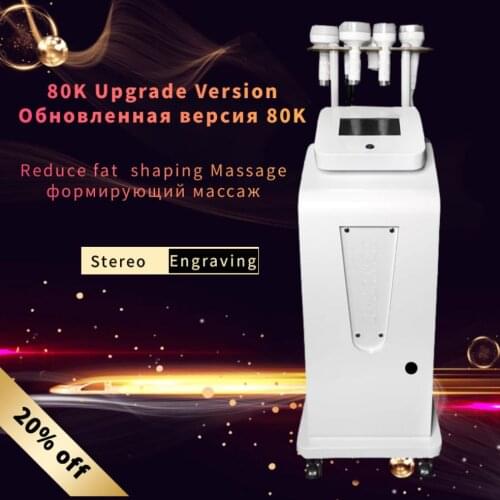 6 in 1 80k cavitation vacuum slimming Body Massage machine for body sculpting