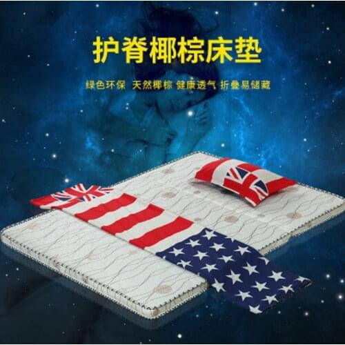 HJX Multifunction single 100% coir mattress Tatami Mattress Rectangle Large Foldable Floor For Sleeping Mat Flooring