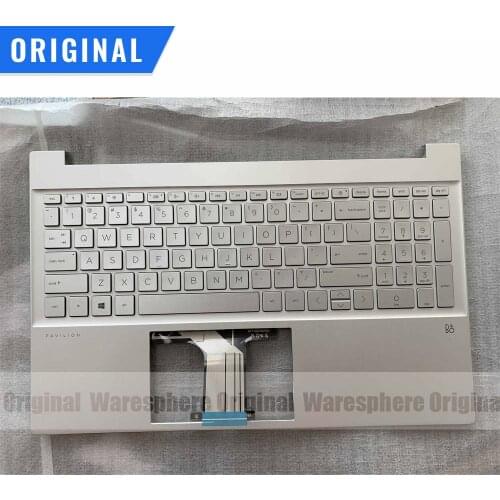 New Palmrest for HP Pavilion 15-EG Top Upper Case Without Fingerprint Hole With Non-backlit Keyboard M08912-001 54G7HTATP40