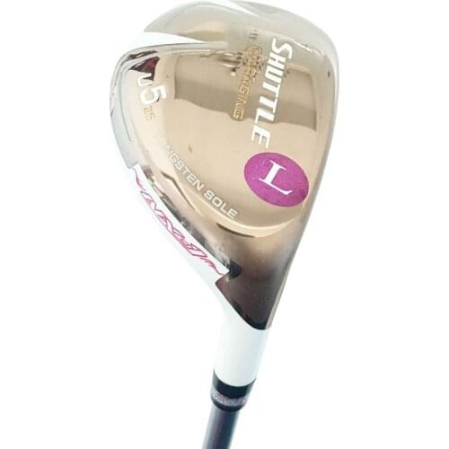 New Women Golf Wood Maruman SHUTTLE Hybrids Clubs U5/25 Loft Golf Clubs Graphite Shaft L Flex Golf Shaft Free Shipping