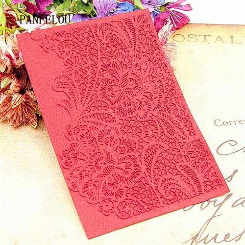 PANFELOU 10.5x14.8 Magic flower Embossing folders Plastic For Scrapbooking DIY Template Fondant Cake Photo Album Card Making